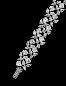 Multi Cut CZ Wedding and Formal Bracelet in Silver or Gold Multi Cut CZ Wedding and Formal Bracelet in Silver or Gold