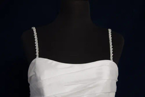 Pearl and Crystal Beaded Straps for Wedding Dress 9657 Pearl and Crystal Beaded Straps for Wedding Dress 9657