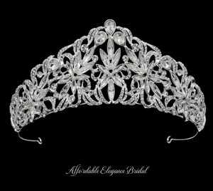 Fabulous 2" Tall Crystal Rhinestone Wedding and Quinceanera Tiara Fabulous 2" Tall Crystal Rhinestone Wedding and Quinceanera Tiara
