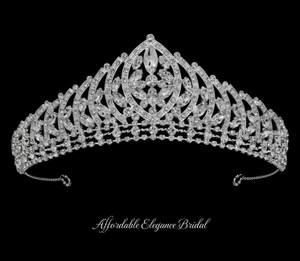 Marquise Rhinestone Wedding and Quinceanera Tiara: Sale