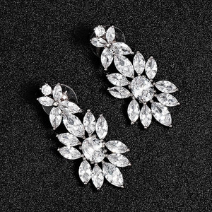 Dazzling CZ Wedding and Formal Drop Earrings Dazzling CZ Wedding and Formal Drop Earrings
