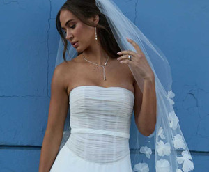 Cultured Pearl Necklace and Earring Bridal Jewelry Set NL2633