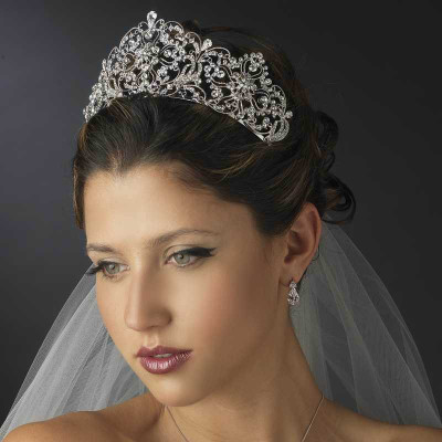 Regal 2 1/2" High Rhinestone Quinceanera or Wedding Tiara Regal 2 1/2" High Rhinestone Quinceanera or Wedding Tiara