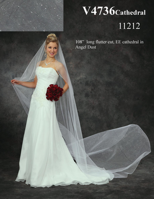 Angel Dust Tulle Sparkle Veil Custom Made Cathedral Wedding Veil Angel Dust Tulle Sparkle Veil Custom Made Cathedral Wedding Veil
