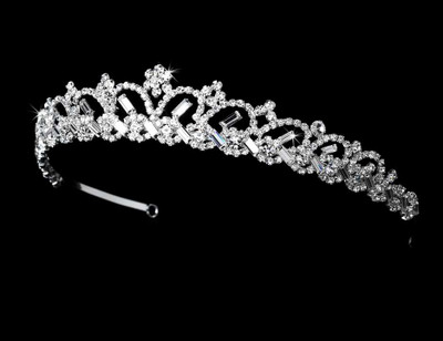 Classic Rhinestone Wedding and Quinceanera Tiara