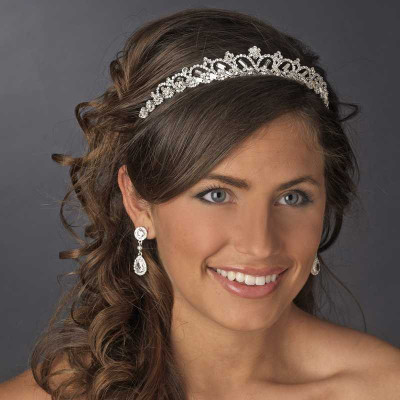 Classic Rhinestone Wedding and Quinceanera Tiara