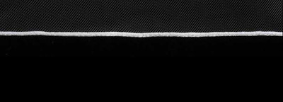 Satin Cord Edge Knee Length Waterfall Custom Wedding Veil V5721