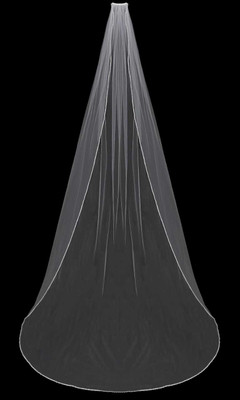 Beaded Pearl Cathedral Wedding Veil enVogue V802C Beaded Pearl Cathedral Wedding Veil enVogue V802C