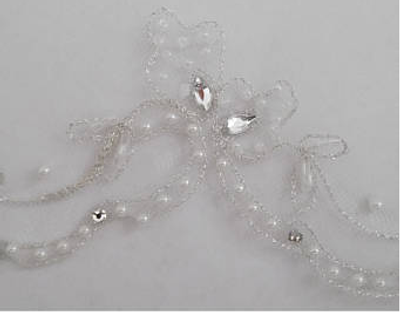 Beaded Embroidery Cathedral Length Wedding Veil V3110C Beaded Embroidery Cathedral Length Wedding Veil V3110C