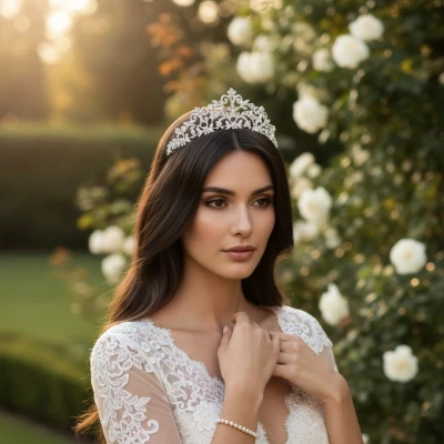 Crystal Rochelle Enchantment Wedding Tiara
