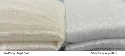 Angel Cut Angel Dust Knee Length Custom Wedding Veil V6748