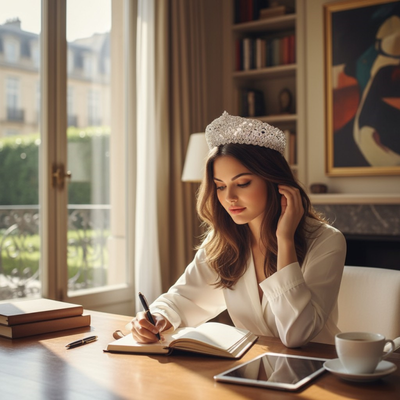 2 3/4" Marquise CZ Crystal Wedding and Quinceanera Tiara 2 3/4" Marquise CZ Crystal Wedding and Quinceanera Tiara