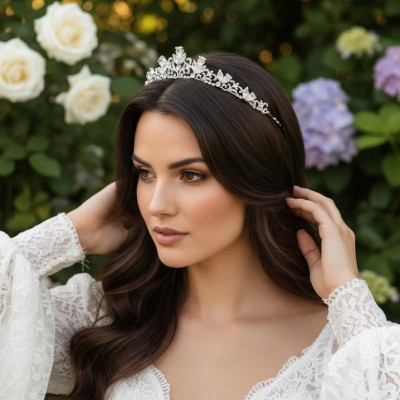 Couture Crystal Wedding Tiara hp1793