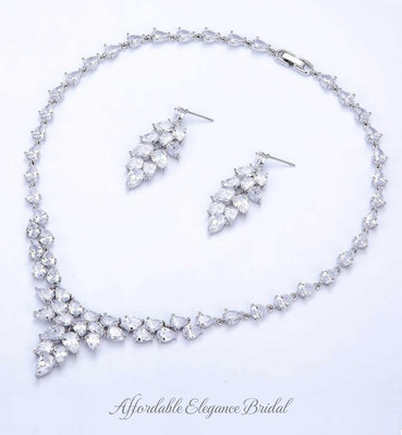 Dazzling CZ Wedding and Formal Jewelry Set Dazzling CZ Wedding and Formal Jewelry Set