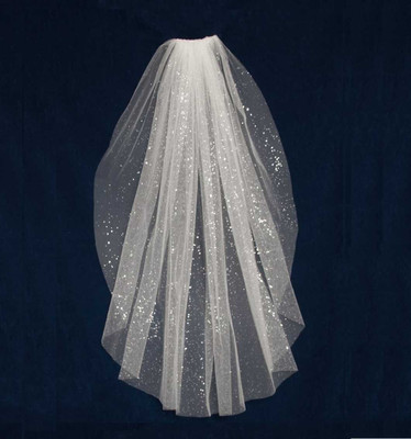 Glistening Sequin Glitz Cathedral Wedding Veil Glistening Sequin Glitz Cathedral Wedding Veil