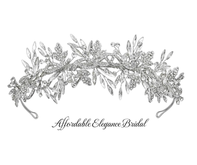 Dazzling Marquise Rhinestone Bridal Headband hp6447