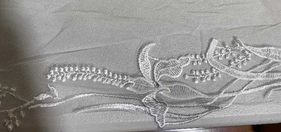 Stunning Regal Cathedral Wedding Veil 144" Long with Floral Vine Lace