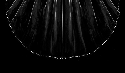 Pearl Edged Cathedral Wedding Veil V3287C