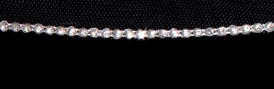 Rhinestone Trim Edge 42" Fingertip Length Wedding Veil V16H Rhinestone Trim Edge 42" Fingertip Length Wedding Veil V16H