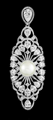 Pearl and CZ Wedding and Formal Earrings in Silver or Gold