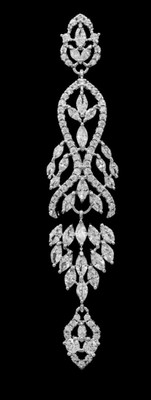 Vintage Look CZ Wedding and Formal Chandelier Earrings Vintage Look CZ Wedding and Formal Chandelier Earrings