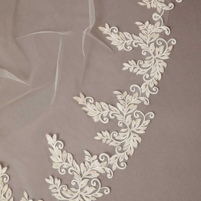 Gorgeous Beaded Lace Royal Cathedral Wedding Veil Envogue V2597RC Gorgeous Beaded Lace Royal Cathedral Wedding Veil Envogue V2597RC