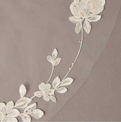 Beaded Lace Royal Cathedral Wedding Veil Envogue V2591RC Beaded Lace Royal Cathedral Wedding Veil Envogue V2591RC