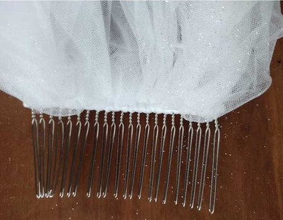 Glitter Regal Cathedral Wedding Veil Beaded Lace Envogue V2396RC-G Glitter Regal Cathedral Wedding Veil Beaded Lace Envogue V2396RC-G