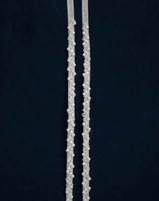 Pearl and Crystal Beaded Straps for Wedding Dress 9657 Pearl and Crystal Beaded Straps for Wedding Dress 9657