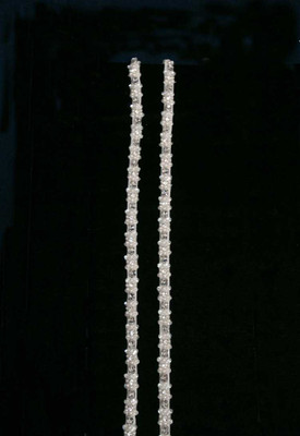 Rhinestone and Pearl Beaded Straps for Wedding Dress 9661 Rhinestone and Pearl Beaded Straps for Wedding Dress 9661