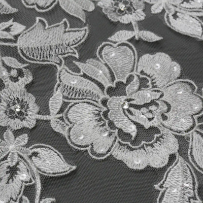 Royal Cathedral Wedding Veil with Beaded Floral Lace V6289RC Royal Cathedral Wedding Veil with Beaded Floral Lace V6289RC