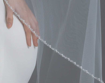 Pearl and Crystal Beaded Royal Cathedral Wedding Veil V6240RC Pearl and Crystal Beaded Royal Cathedral Wedding Veil V6240RC