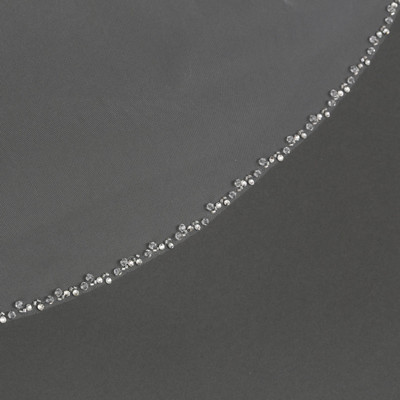 Crystal and Rhinestone Beaded Cathedral Wedding Veil V6249C Crystal and Rhinestone Beaded Cathedral Wedding Veil V6249C