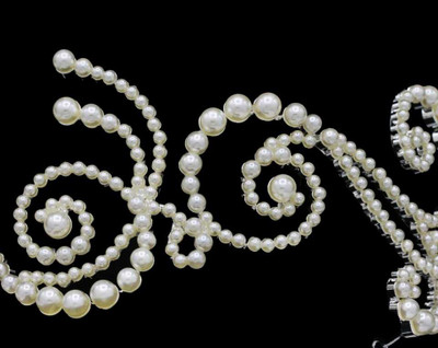 Swirl Design Pearl Wedding Tiara Headband hp7233 Swirl Design Pearl Wedding Tiara Headband hp7233