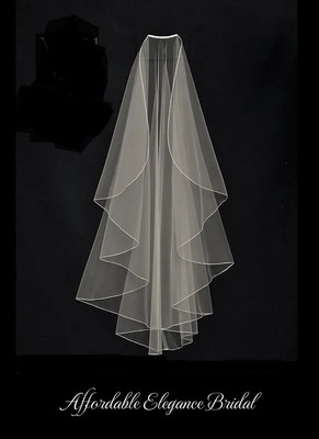 Custom Made 54" Waterfall Waltz Length Wedding Veil V6121W Custom Made 54" Waterfall Waltz Length Wedding Veil V6121W