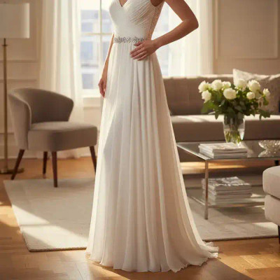 Glitz and Glam Crystal Bridal Belt b7885