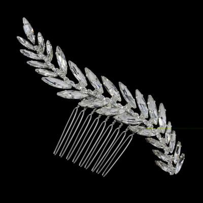 Sparkling Marquise Rhinestone Bridal Hair Comb