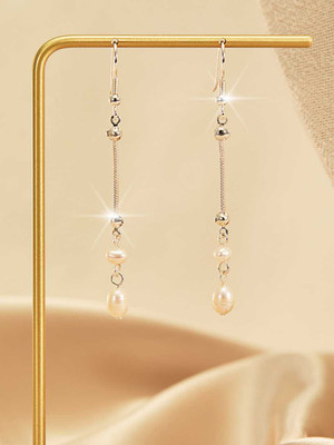 Cultured Pearl Necklace and Earring Bridal Jewelry Set NL2633