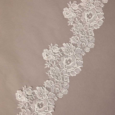 Chantilly Lace Mantilla Royal Cathedral Wedding Veil V2693RC-M