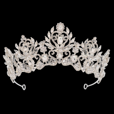 Regal Crystal Extravagance Wedding and Quinceanera Tiara hp3866