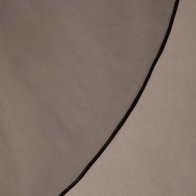 Black Waterfall Cut Fingertip Wedding Veil Envogue V2479SF-WF-B