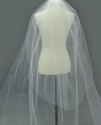 Two Layer Royal Cathedral Wedding Veil E1633