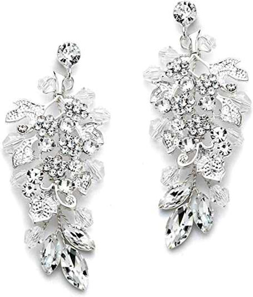 Aggregate 265+ silver drop statement earrings latest