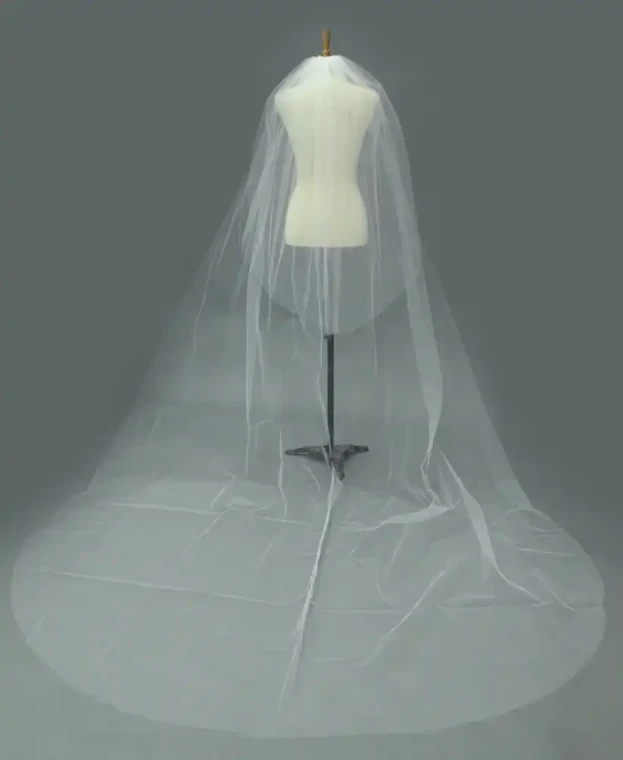 Two Layer Royal Cathedral Wedding Veil E1633