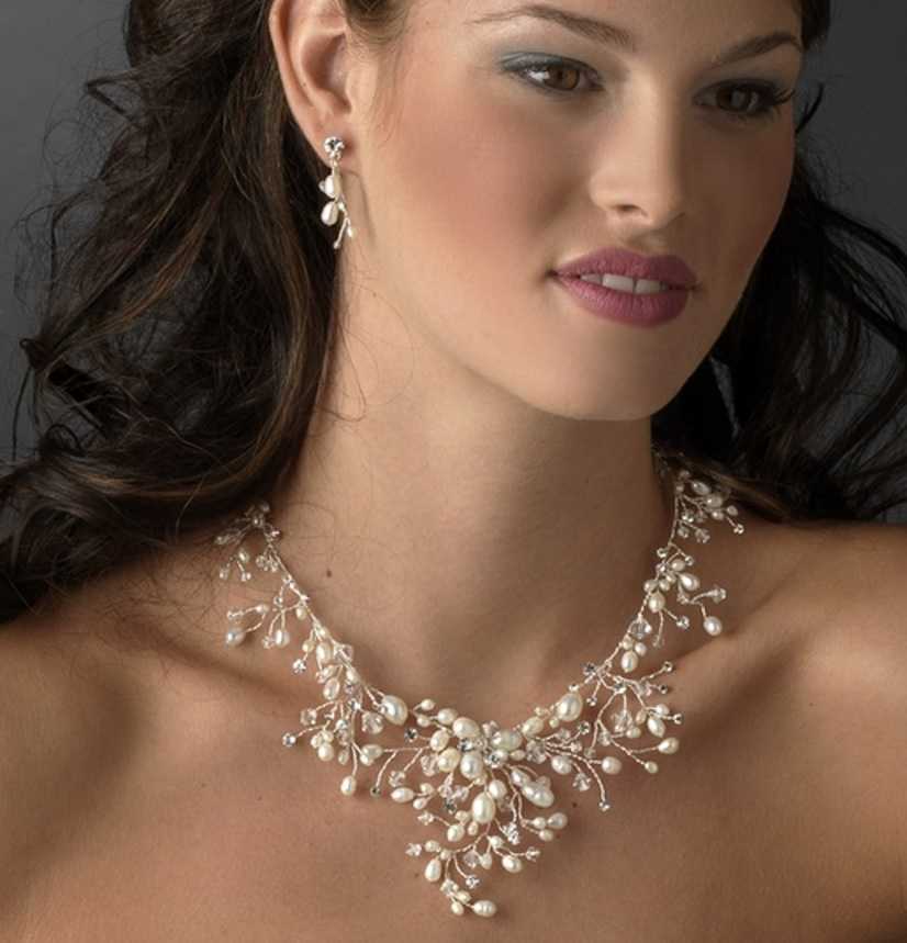 Bluethy Faux Pearl Necklace Glossy Surface Comfortable to Wear Metallic  Delicate Sparkling Female Necklace Choker Wedding Supplies - Walmart.com