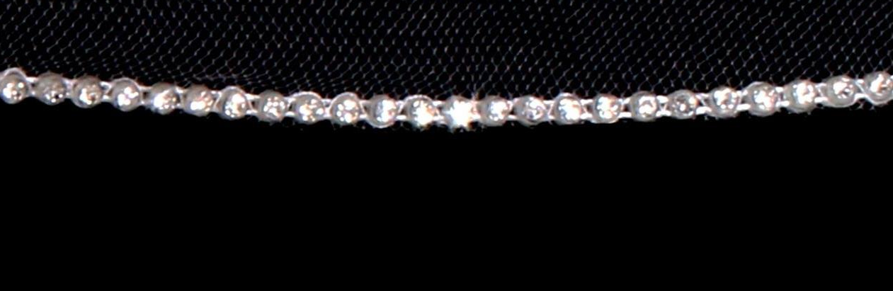 Cascading Rhinestone Veil – Tailoredtulle