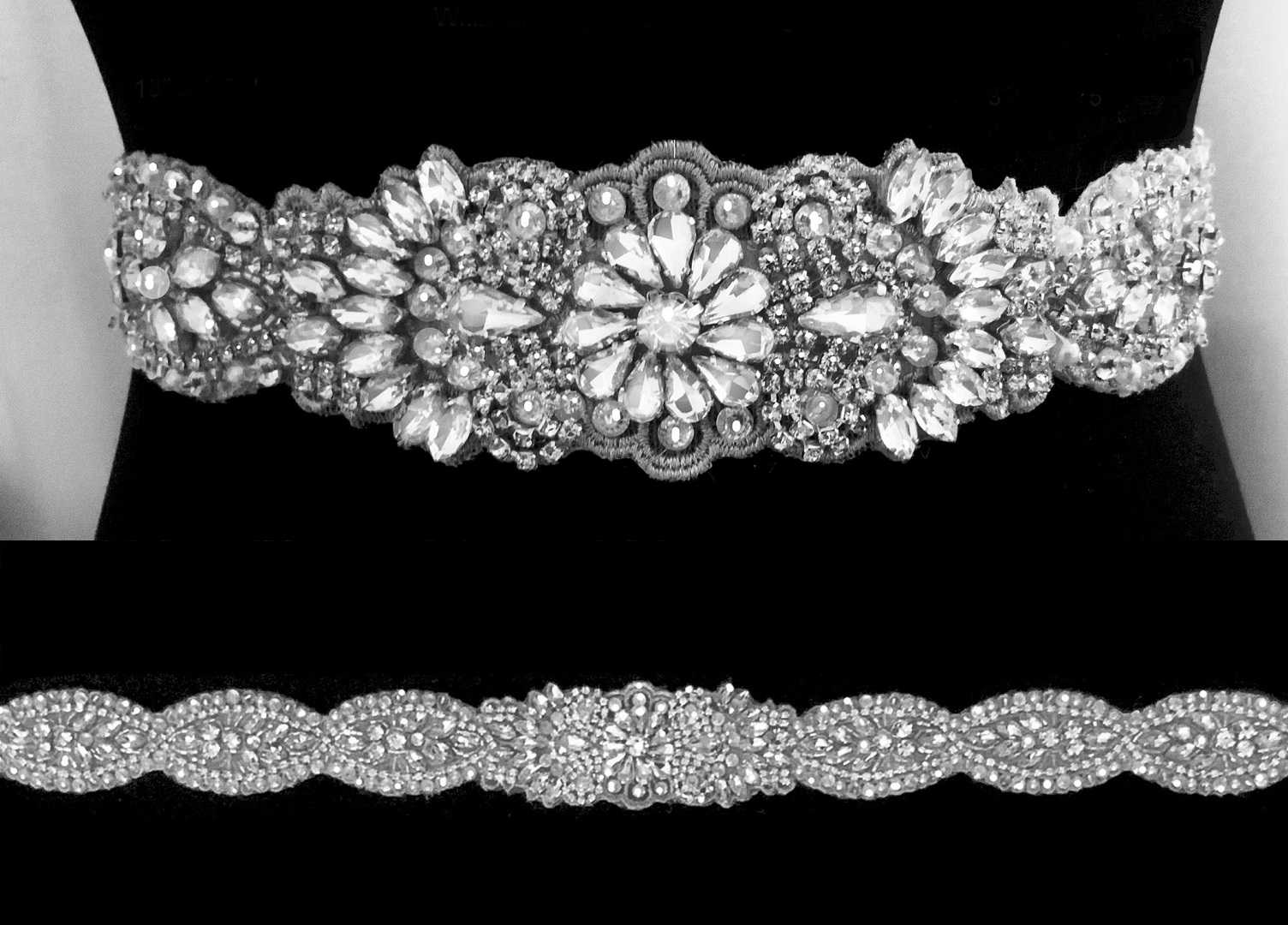 Indian Wedding Traditional Handmade Pearl Beaded Stone Work Waist Belt Women  Body Jewelry ||Saree Belt