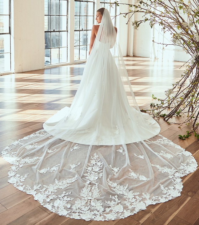 Extra Wide Pearl Veil – Tailoredtulle