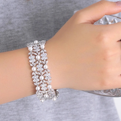 Rose Gold Wedding Bracelets | Popular & Stylish Bracelet for Brides –  PoetryDesigns