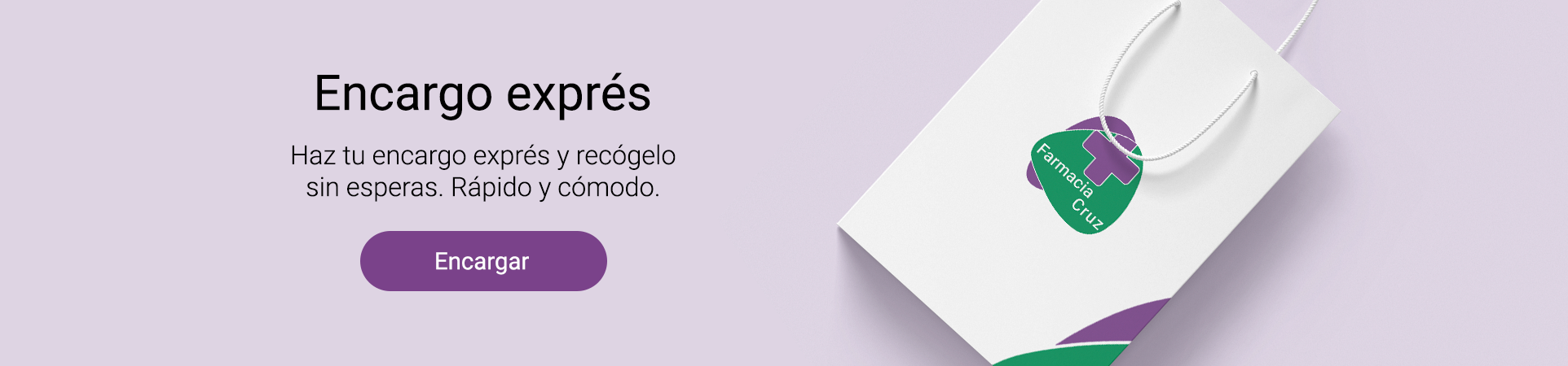 encargo exprés slider Farmacia Cristina Ruiz Cruz